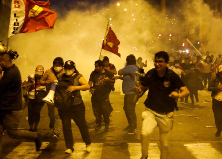 Protestas En Per Dejan Dos Manifestantes Fallecidos Diario La P Gina