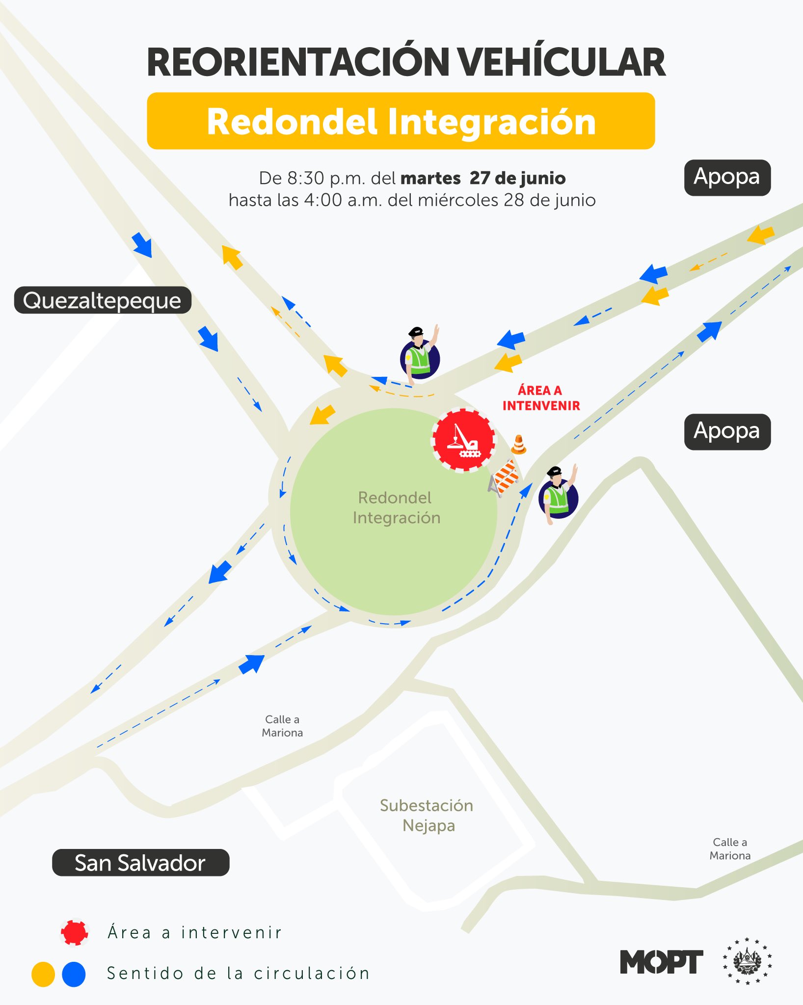 Anuncian Reorientaci N Vehicular Para Este Martes Y Mi Rcoles En