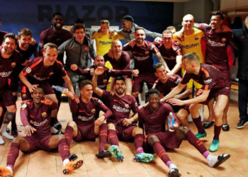 Barcelona campeón invicto de España