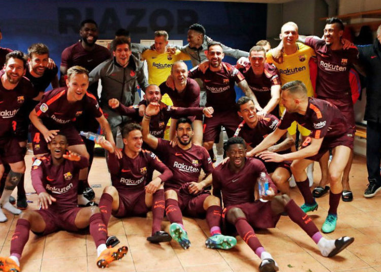 Barcelona campeón invicto de España