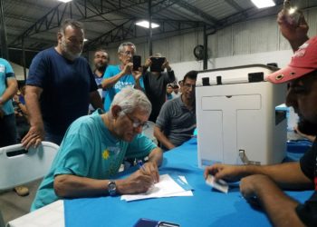 Dagoberto Gutiérrez brinda su apoyo a Nuevas Ideas