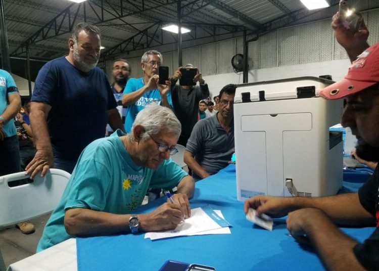 Dagoberto Gutiérrez brinda su apoyo a Nuevas Ideas