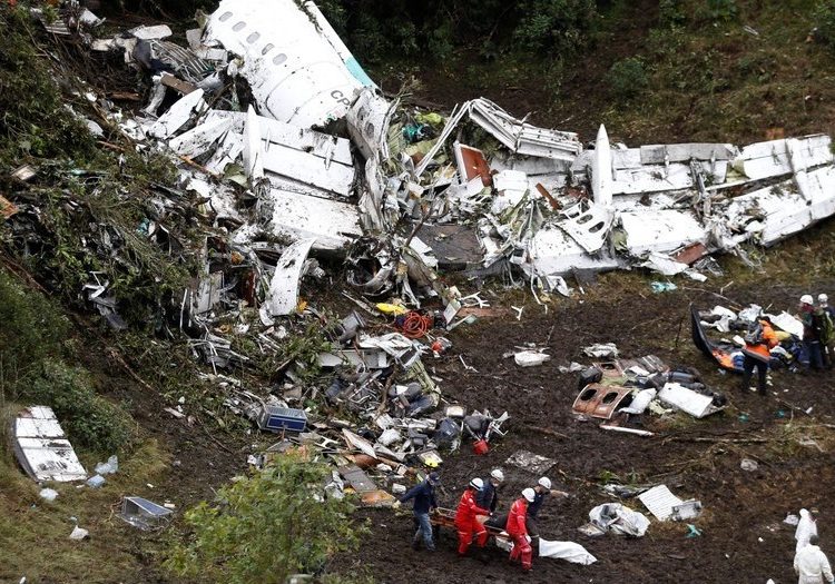 Revelan la verdadera causa del accidente del avión Chapecoense