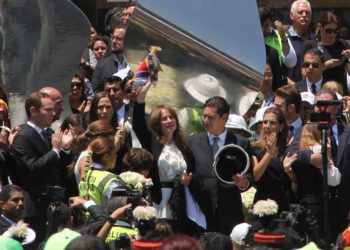 Guatemaltecos se despiden de Álvaro Arzú