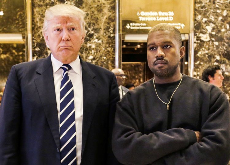 «Es mi hermano», dijo Kanye West sobre Trump, y miles de fanáticos cuestionan su salud mental