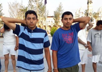 PNC captura alrededor de 35 sujetos en el centro de San Salvador