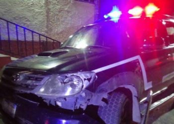 Motociclista ebrio choca contra patrulla de la PNC