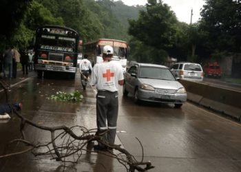 Mujer policía repele asalto en un bus de la ruta 203