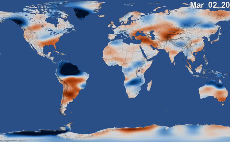 La NASA detecta extraños cambios en el agua dulce de la Tierra