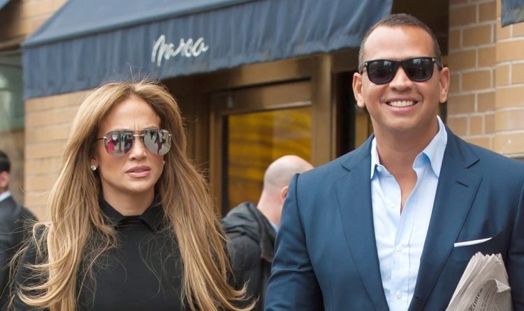 Captaron a Jennifer Lopez y Alex Rodríguez discutiendo