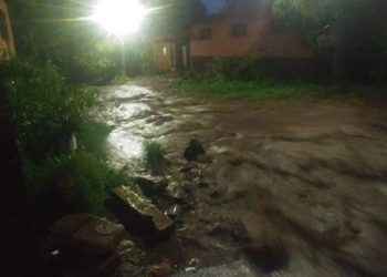 Tormentas del fin de semana hace colapsar las tuberías de aguas lluvias de Usulután