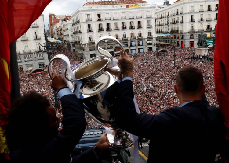 Las celebraciones del campeón Real Madrid en imágenes