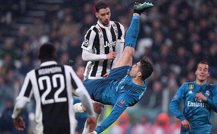 El gol de Ronaldo contra la Juventus, reconocido el mejor de la Champions 2017-18