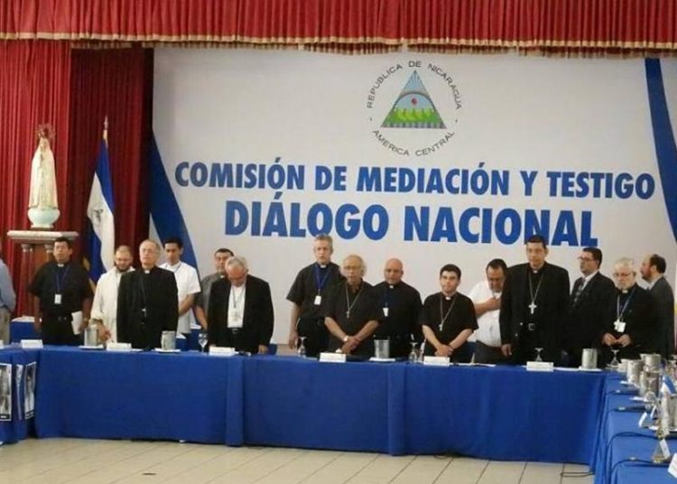 Obispos suspenden diálogo en Nicaragua por falta de consenso