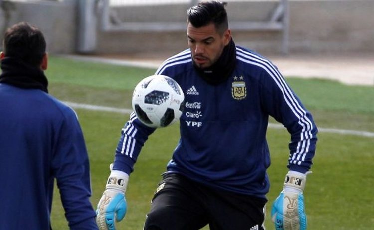 Argentina se queda sin su portero titular