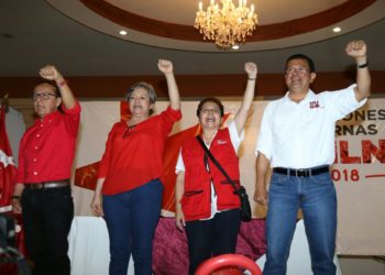 Presidenciables del FMLN de gira en la zona oriental