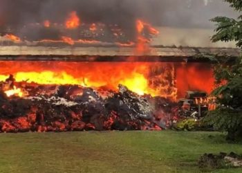 VIDEO: Espectaculares imágenes de los ríos de lava del volcán Kilauea en Hawái