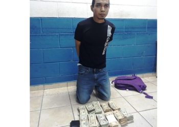 Cárcel para pandillero al que la PNC le decomisó $31 mil en efectivo