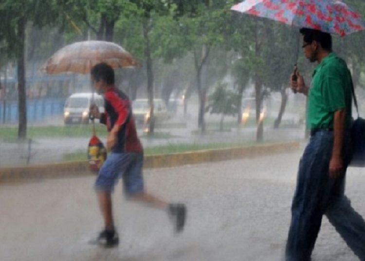 MARN confirma lluvias durante la noche, para este jueves y el resto de la semana