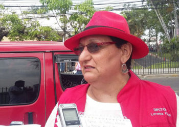 Lorena Peña confirma será asesora de la Asamblea Legislativa