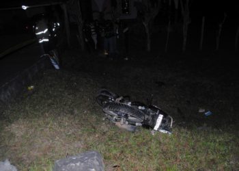 Dos agentes de empresa de seguridad mueren en accidente de tránsito en Santo Tomás