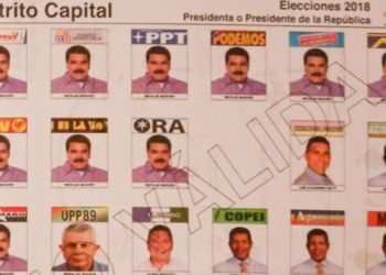 El rostro de Nicolás Maduro aparecerá 10 veces en la papeleta electoral de Venezuela