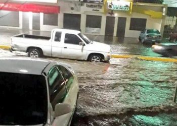 Lluvias colapsan tuberías de aguas lluvias de San Miguel