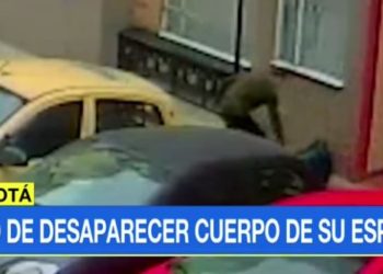 Colombiano asesinó a su mujer y trató de deshacerse del cadáver frente a su hija