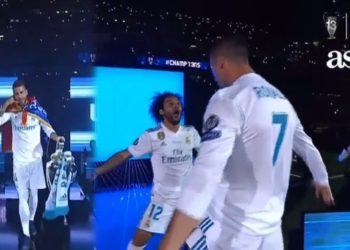 (Video) Celebración apoteósica del Real Madrid en el Bernabeu