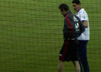 El video de la tensa charla entre Fernando Hierro y Julen Lopetegui