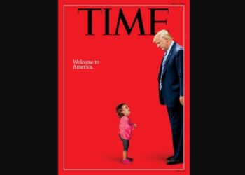 La impactante portada de ‘Time’ que enfrenta a Trump con una niña migrante