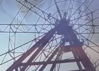 VIDEO: Hombre ebrio cae de una altura de 50 metros tras intentar hacerse un selfie