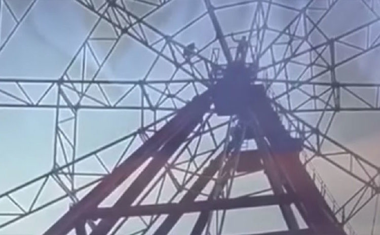 VIDEO: Hombre ebrio cae de una altura de 50 metros tras intentar hacerse un selfie