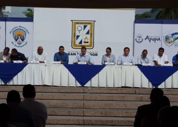 Municipalidades firma convenio de cooperación para San Salvador