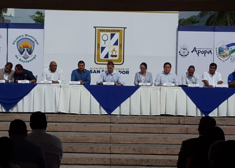 Municipalidades firma convenio de cooperación para San Salvador