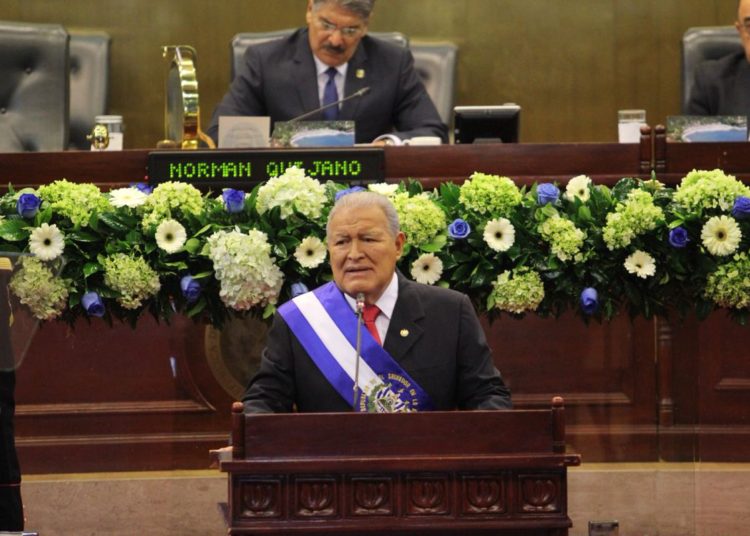 Presidente Sánchez Cerén: «Con orgullo afirmo que mi Gobierno está cumpliendo los compromisos con el pueblo»
