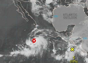 Se forma la primera tormenta tropical en el Pacífico