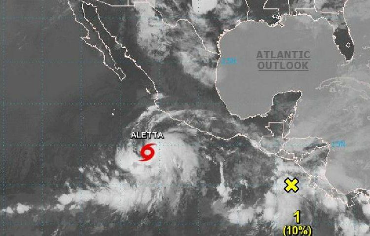 Se forma la primera tormenta tropical en el Pacífico
