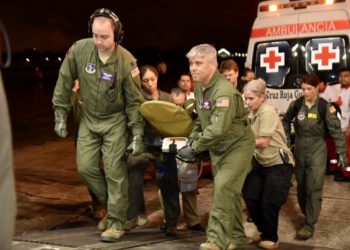 Trasladan a Estados Unidos a seis niñas quemadas por la erupción del Volcán de Fuego