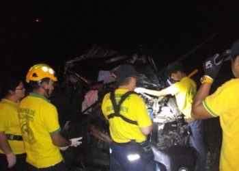 Accidente en la carretera a Santa Ana deja un muerto y dos lesionados