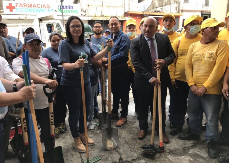 Alcaldías se unen a la campaña “Limpiemos juntos Cuscatancingo”