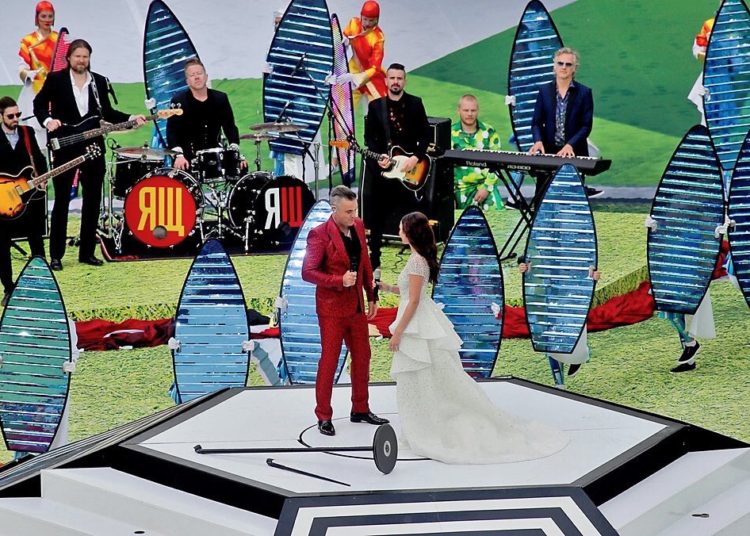 Así fue la ceremonia de inauguración del Mundial Rusia 2018