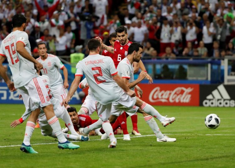 España logró su primer triunfo en Rusia 2018 al vencer 1-0 a Irán