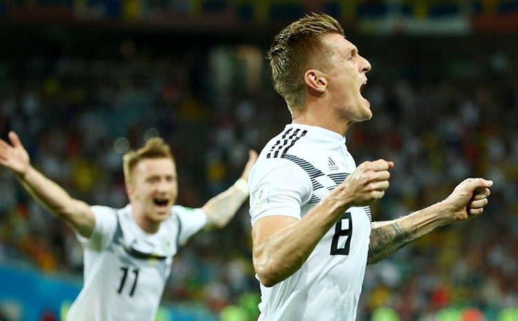 ¡Kroos salvó al campeón!: Triunfo agónico de Alemania ante Suecia