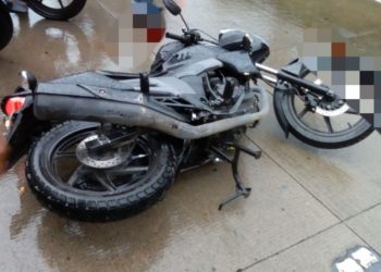 Asesinan a un motociclista en autopista Los Chorros
