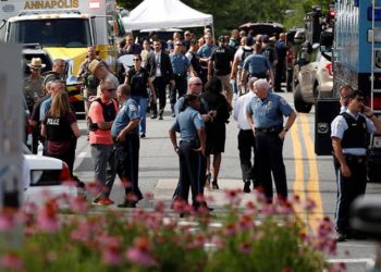 Cinco muertos deja tiroteo en periódico en Estados Unidos