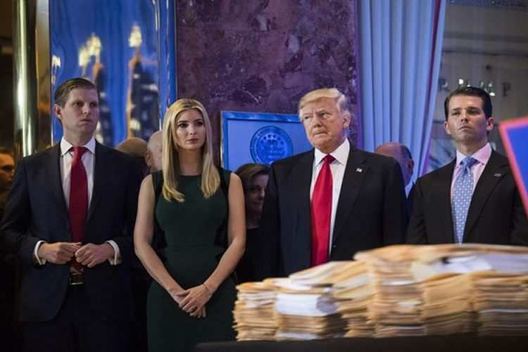 La fiscal de Nueva York demandó a Donald Trump, su familia y su fundación