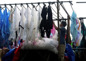 El gigantesco lavadero de ropa que se enfrenta a la modernidad