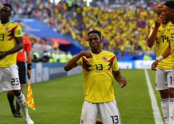 Yerry Mina clasifica a Colombia a octavos de final