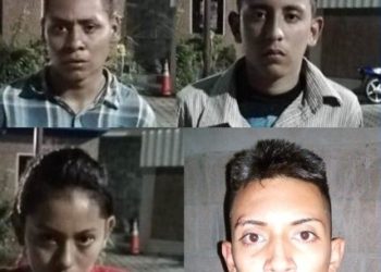 Capturan a cuatro pandilleros por el asesinato de hombre cerca del punto de la ruta 17